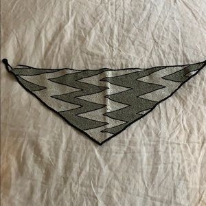 Beaded scarf necklace